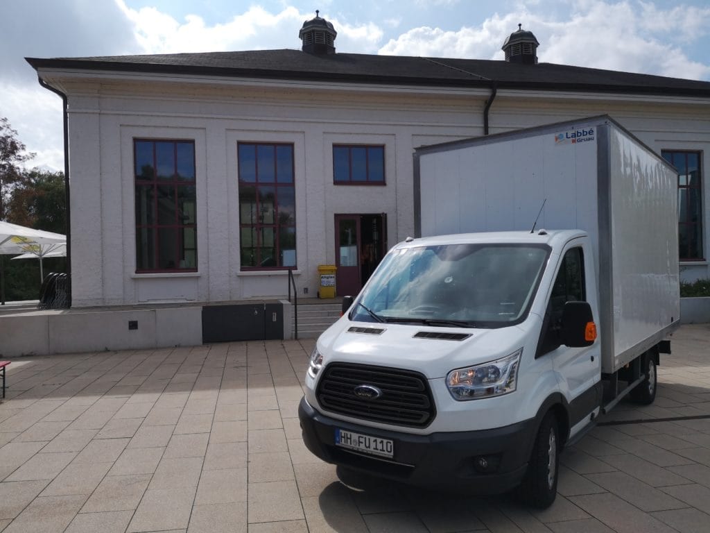 Ford Transit 3,5t Koffer-Transporter von Fuhrmann Umzüge Hamburg