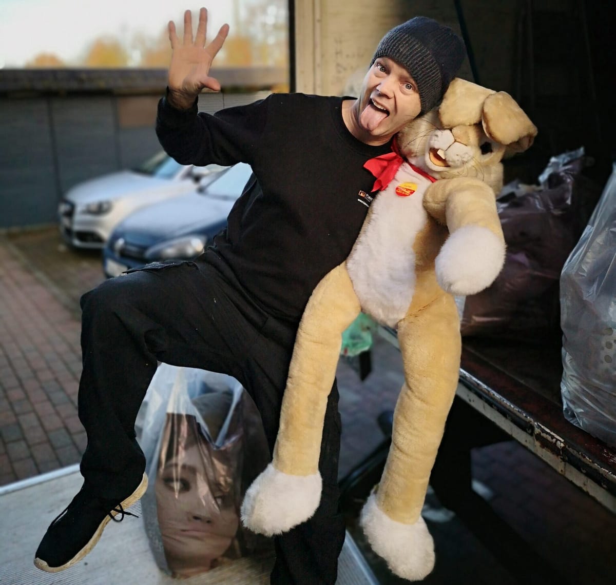 Adam Fuhrmann bei der Arbeit – Umzugsunternehmen Hamburg