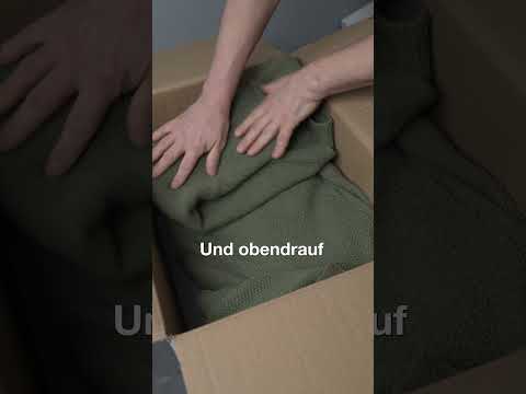Video: Teller richtig packen